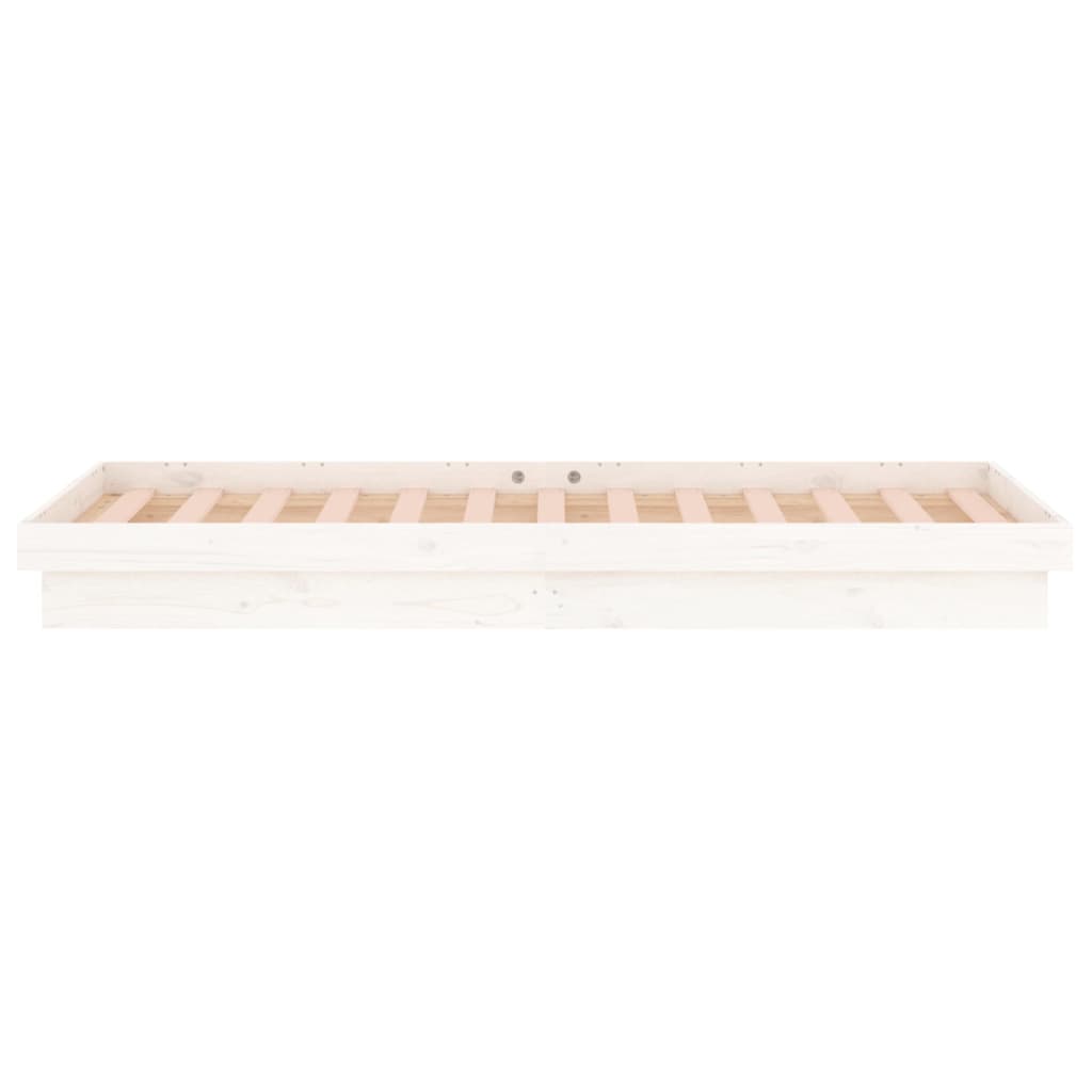 Giroletto con LED Bianco 100x200 cm in Legno Massello - homemem39