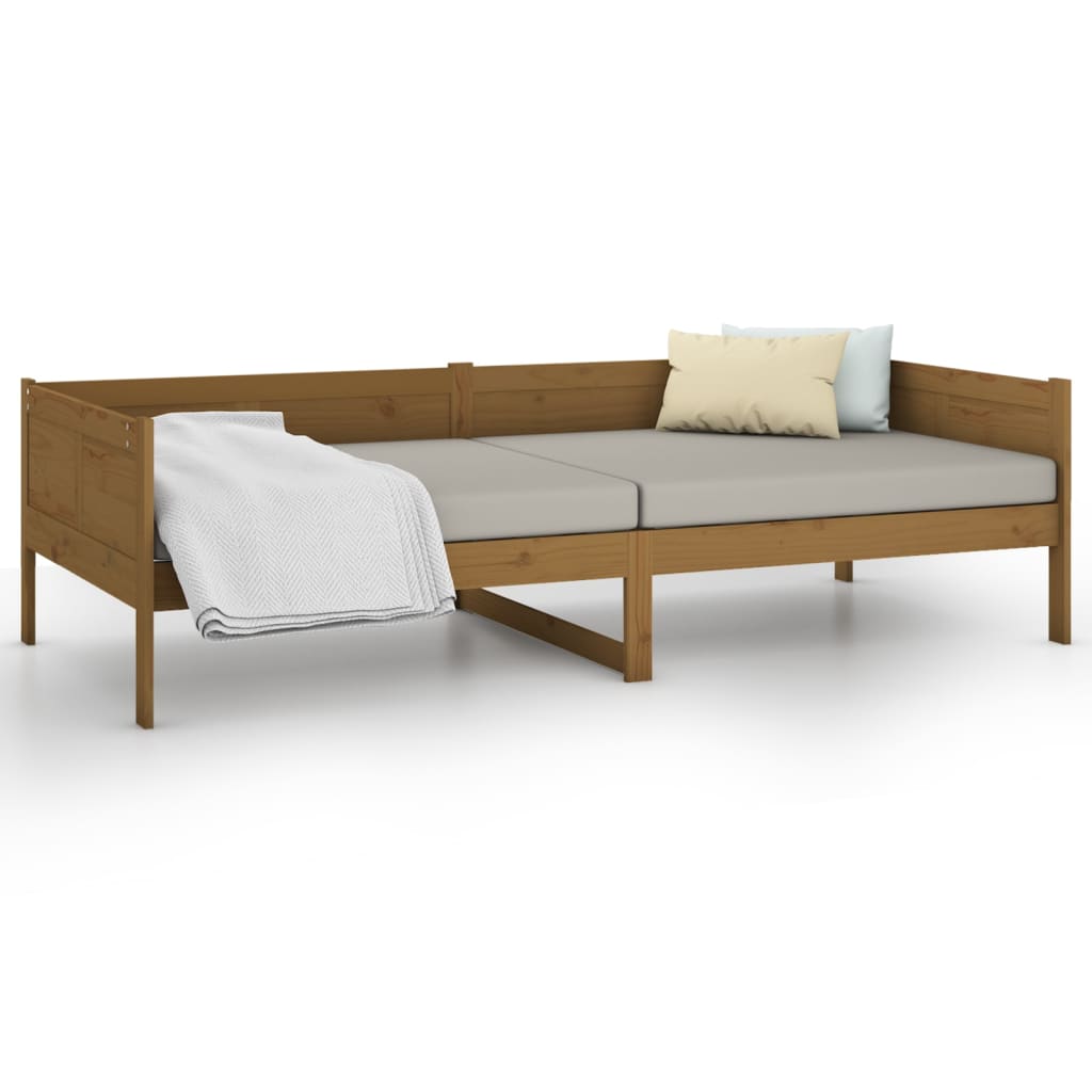 Dormeuse Miele in Legno Massello di Pino 80x200 cm - homemem39