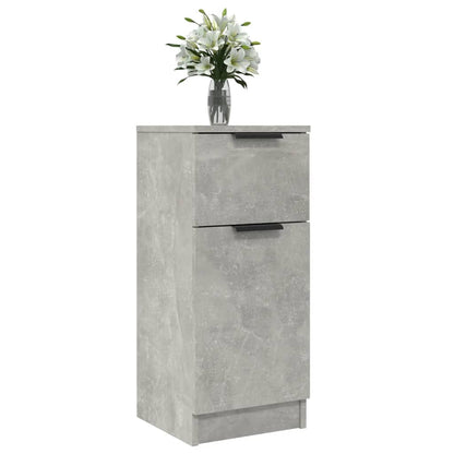 Credenza Grigio Cemento 30x30x70 cm in Legno Multistrato - homemem39