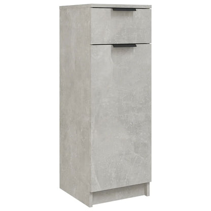 Armadio da Bagno Grigio Cemento 32x34x90cm in Legno Multistrato - homemem39