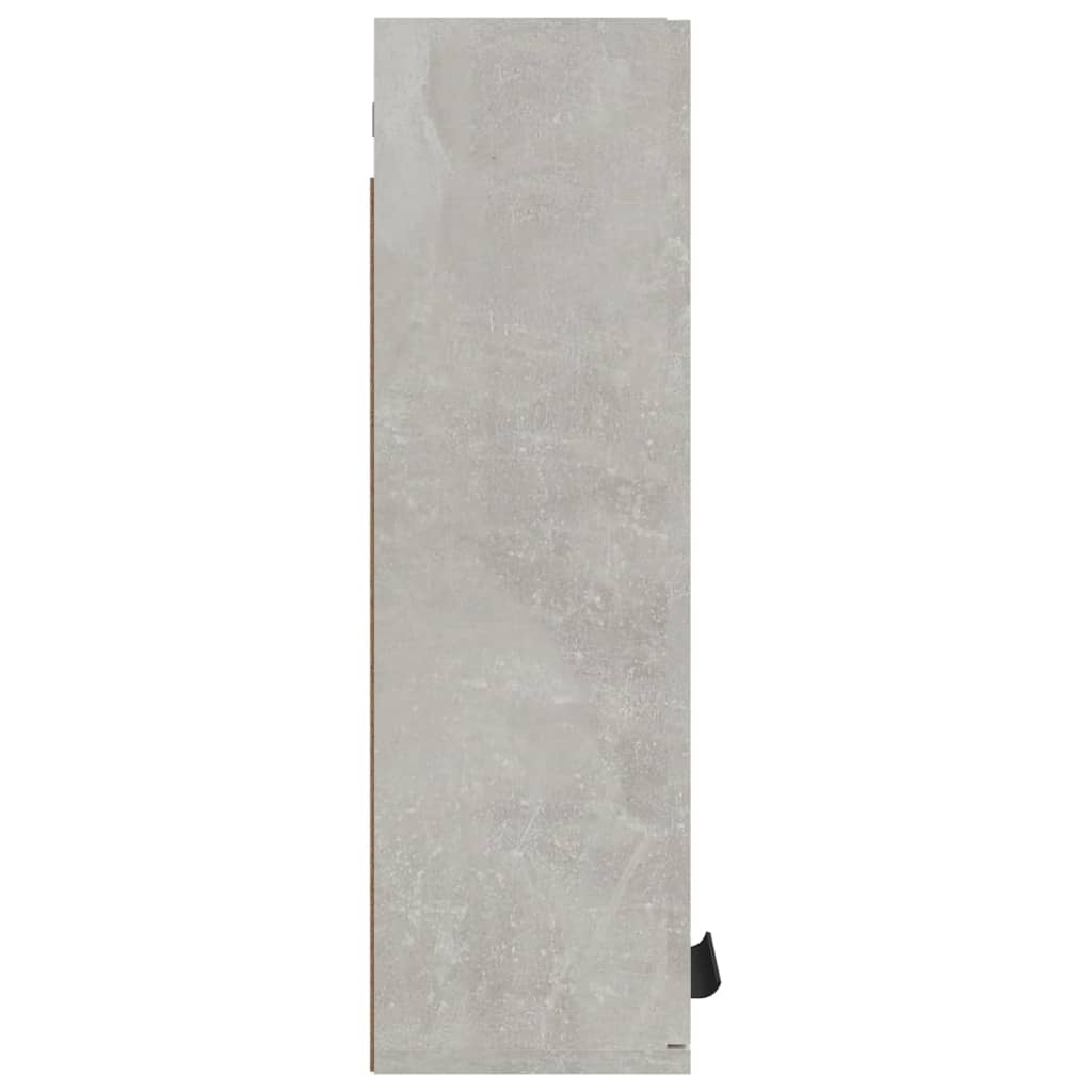 Mobile da Bagno a Parete Grigio Cemento 32x20x67 cm - homemem39