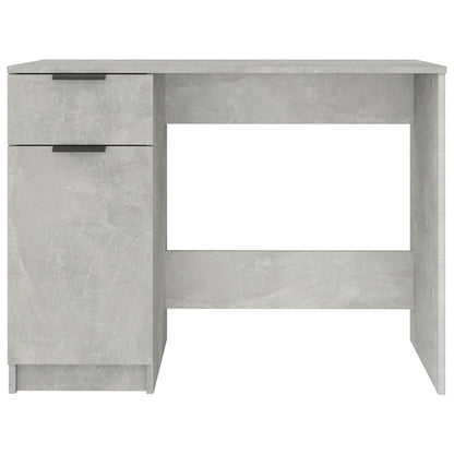 Scrivania Grigio Cemento 100x50x75 cm in Legno Multistrato - homemem39