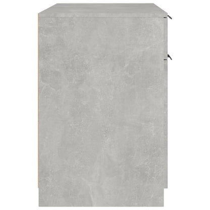 Scrivania Grigio Cemento 100x50x75 cm in Legno Multistrato - homemem39