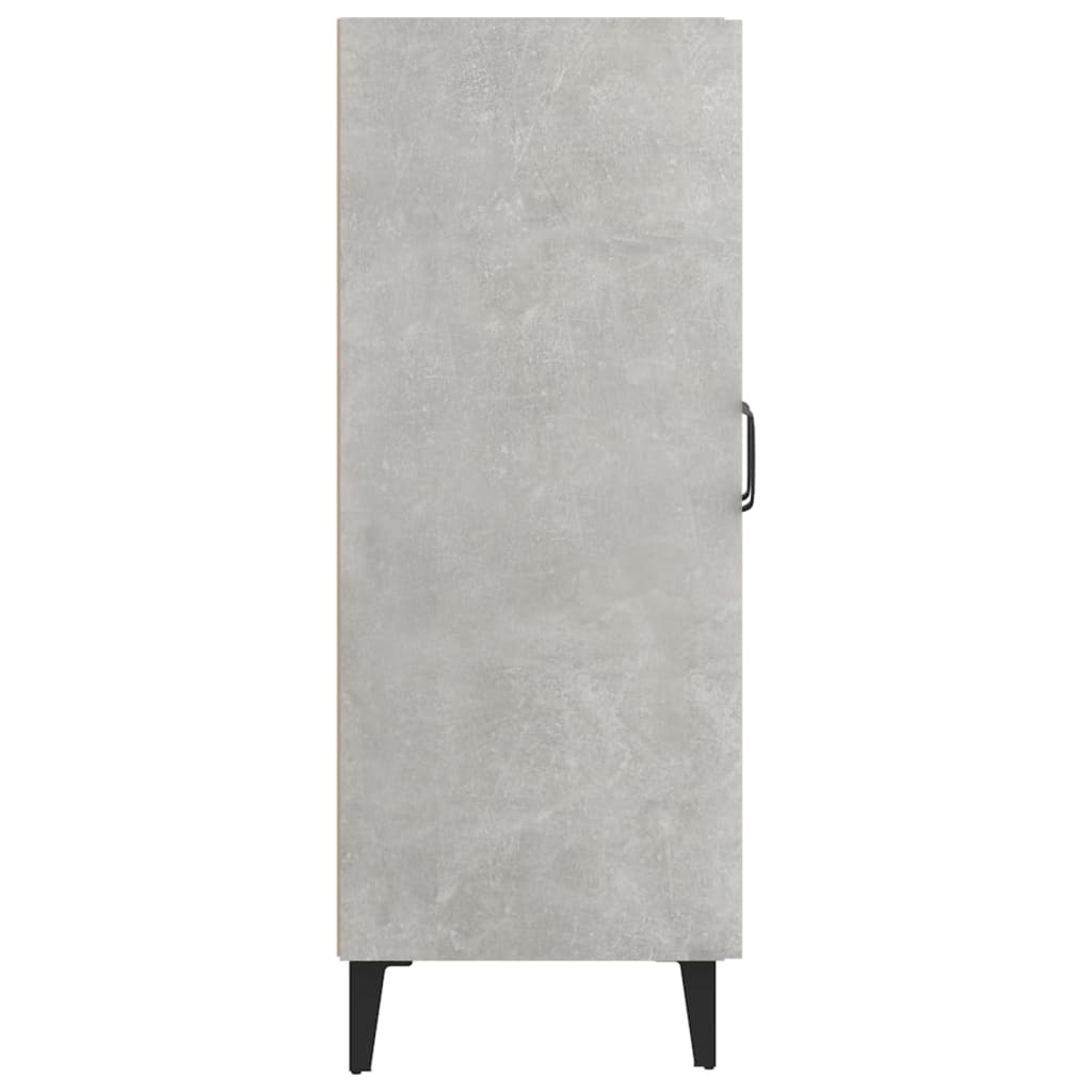 Credenza Grigio Cemento 69,5x34x90 cm in Legno Multistrato - homemem39