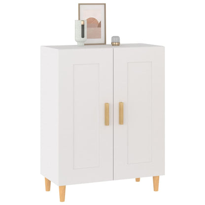 Credenza Bianca 69,5x34x90 cm in Legno Multistrato - homemem39