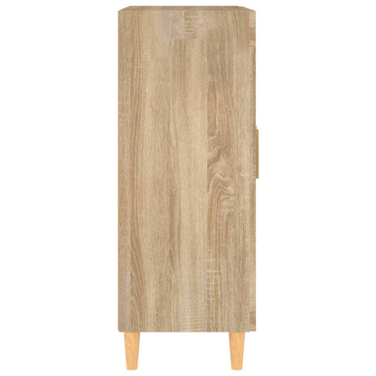 Credenza Rovere Sonoma 69,5x34x90 cm in Legno Multistrato - homemem39