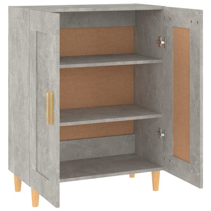 Credenza Grigio Cemento 69,5x34x90 cm in Legno Multistrato - homemem39