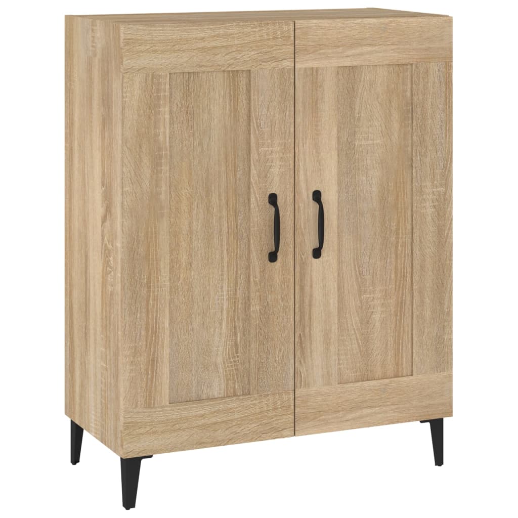 Credenza Rovere Sonoma 69,5x34x90 cm in Legno Multistrato - homemem39