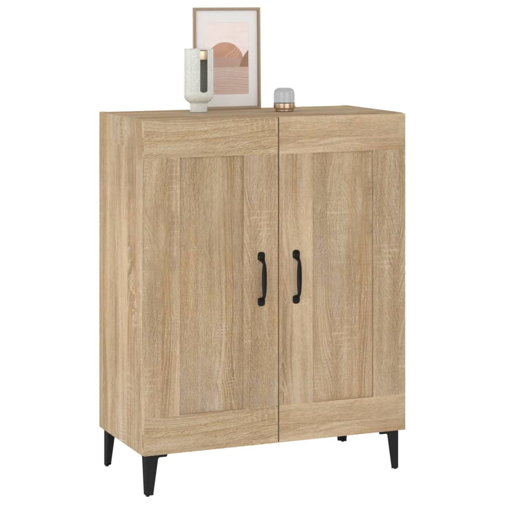 Credenza Rovere Sonoma 69,5x34x90 cm in Legno Multistrato - homemem39