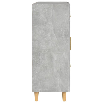 Credenza Grigio Cemento 69,5x34x90 cm in Legno Multistrato - homemem39