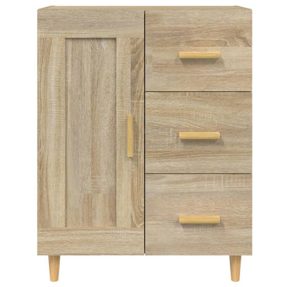 Credenza Rovere Sonoma 69,5x34x90 cm in Legno Multistrato - homemem39