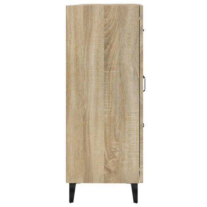 Credenza Rovere Sonoma 69,5x34x90 cm in Legno Multistrato - homemem39