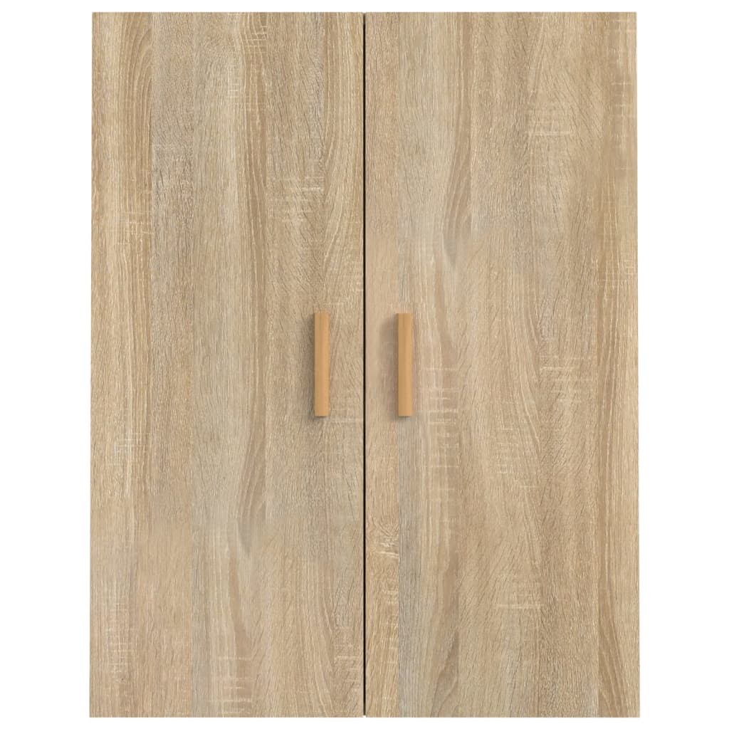 Armadietto Pensile a Parete Rovere Sonoma 69,5x34x90 cm - homemem39