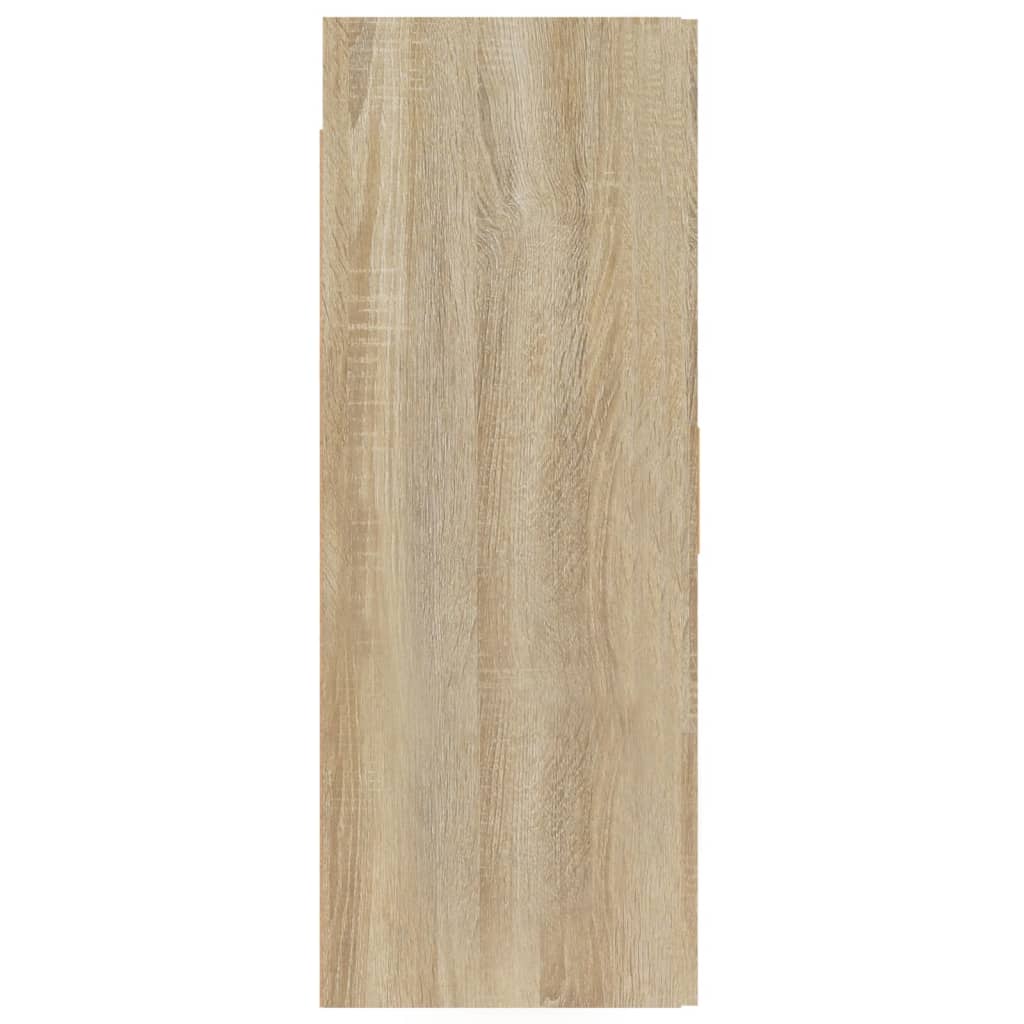 Armadietto Pensile a Parete Rovere Sonoma 69,5x34x90 cm - homemem39