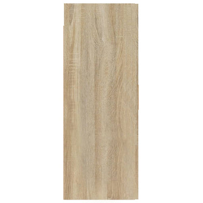 Armadietto Pensile a Parete Rovere Sonoma 69,5x34x90 cm - homemem39