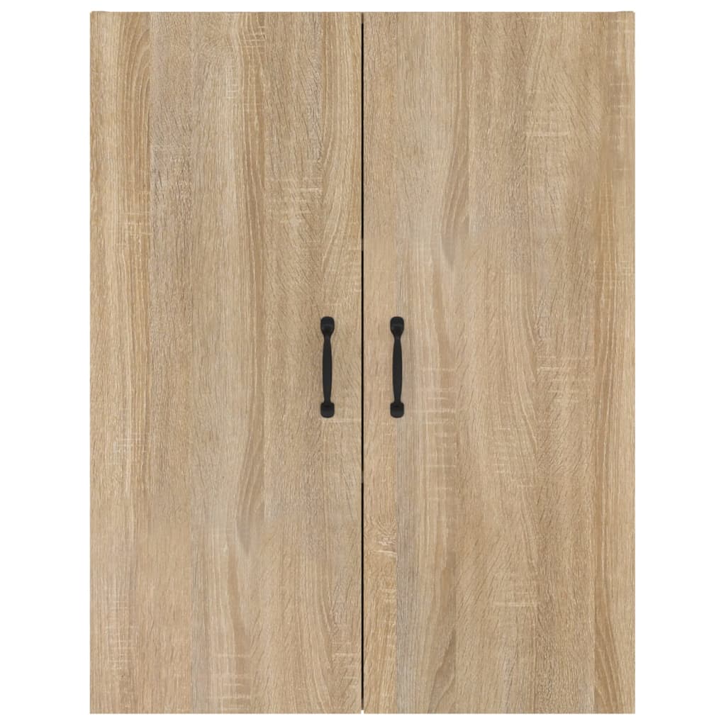 Mobile Pensile Rovere Sonoma 69,5x34x90 cm in Legno Multistrato - homemem39