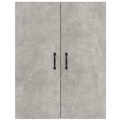 Mobile Pensile Grigio Cemento 69,5x34x90cm in Legno Multistrato - homemem39