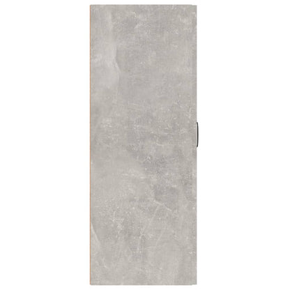 Mobile Pensile Grigio Cemento 69,5x34x90cm in Legno Multistrato - homemem39