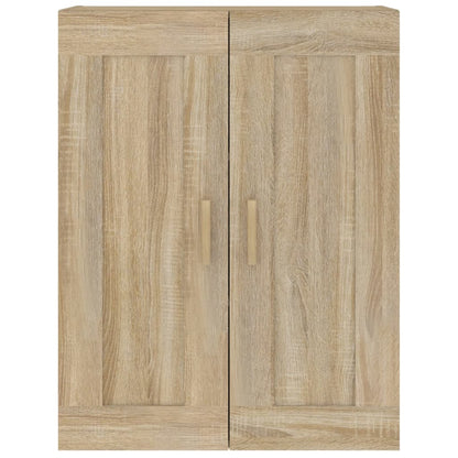 Mobile a Parete Rovere Sonoma 69,5x32,5x90cm Legno Multistrato - homemem39