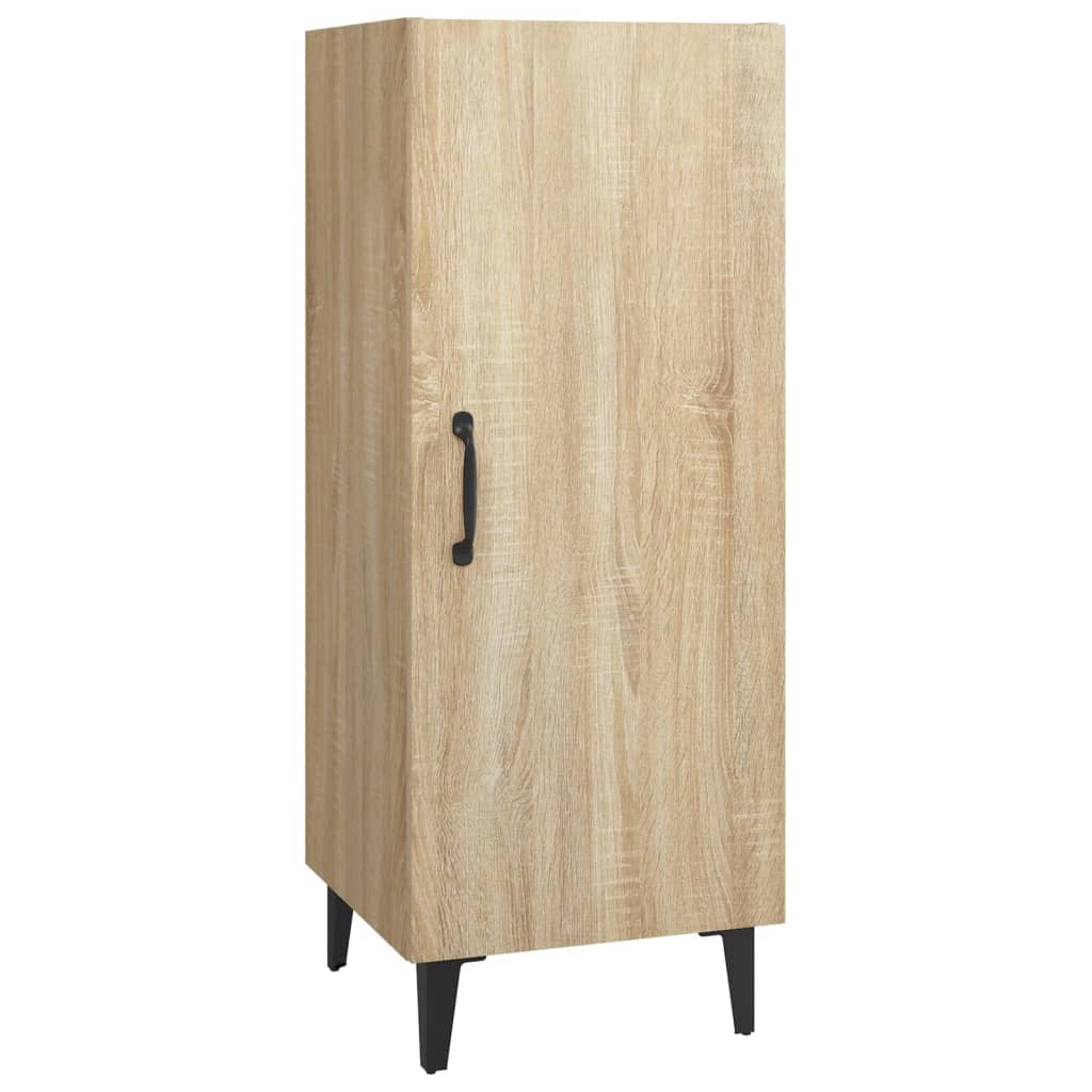 Credenza Rovere Sonoma 34,5x34x90 cm in Legno Multistrato - homemem39