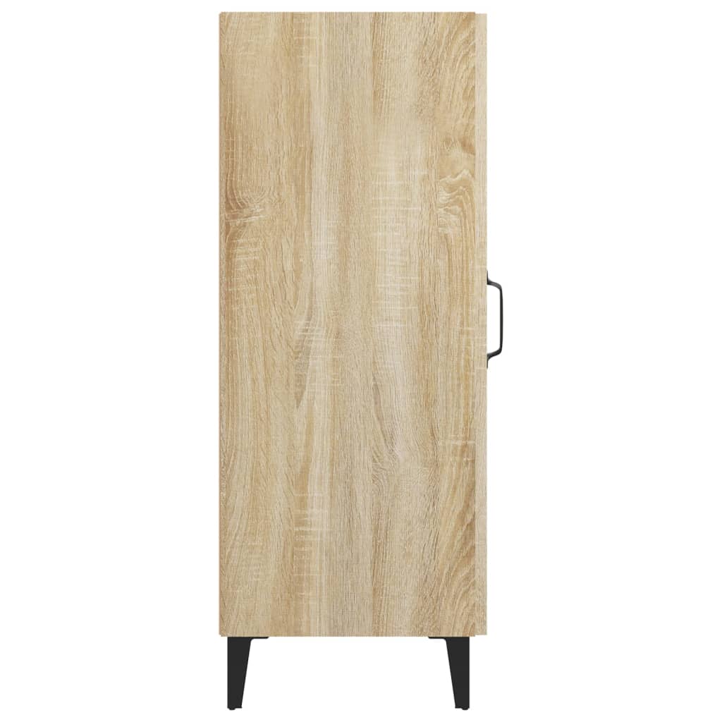 Credenza Rovere Sonoma 34,5x34x90 cm in Legno Multistrato - homemem39