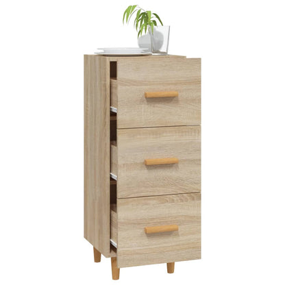 Credenza Rovere Sonoma 34,5x34x90 cm in Legno Multistrato - homemem39