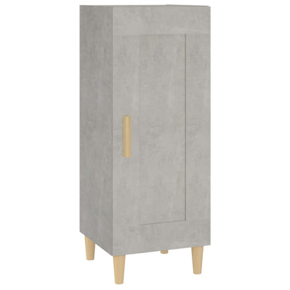 Credenza Grigio Cemento 34,5x34x90 cm in Legno Multistrato - homemem39