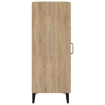 Credenza Rovere Sonoma 34,5x34x90 cm in Legno Multistrato - homemem39