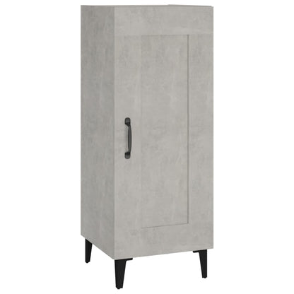 Credenza Grigio Cemento 34,5x34x90 cm in Legno Multistrato - homemem39