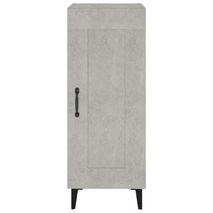 Credenza Grigio Cemento 34,5x34x90 cm in Legno Multistrato - homemem39