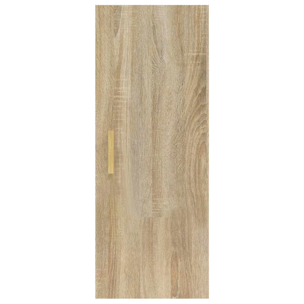 Armadietto a Muro Rovere Sonoma 34,5x34x90 cm Legno Multistrato - homemem39