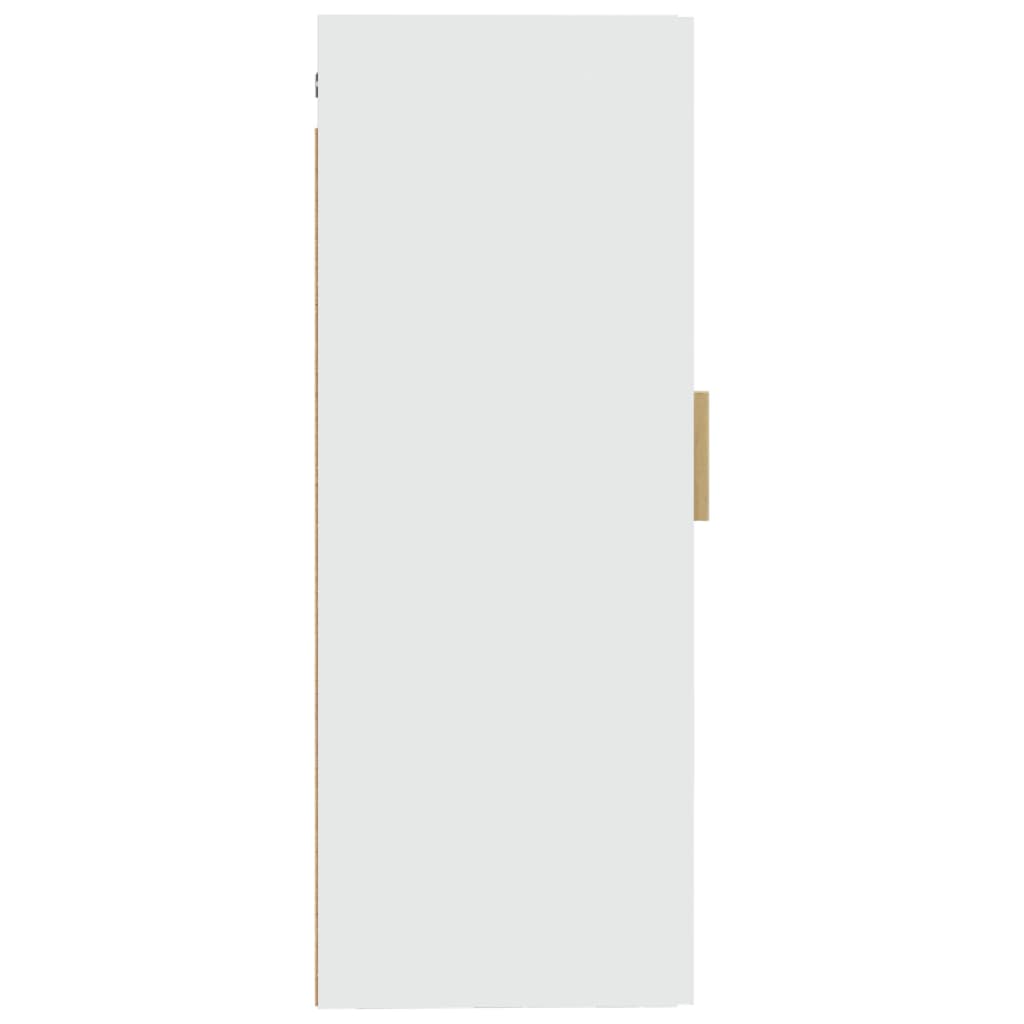 Armadietto a Muro Bianco 35x34x90 cm in Legno Multistrato - homemem39