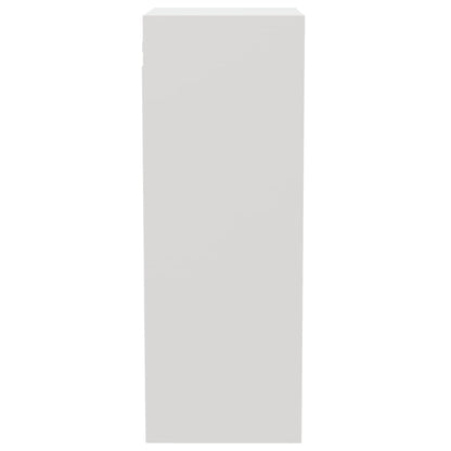 Armadietto a Muro Bianco 34,5x32,5x90 cm in Legno Multistrato - homemem39