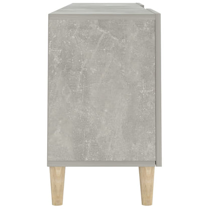 Mobile Porta TV Grigio Cemento 150x30x50cm in Legno Multistrato - homemem39