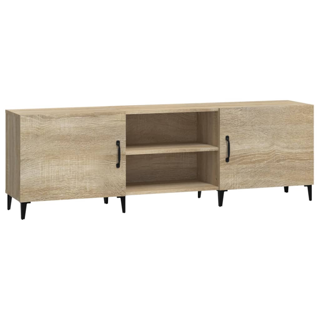 Mobile Porta TV Rovere Sonoma 150x30x50 cm Legno Multistrato - homemem39