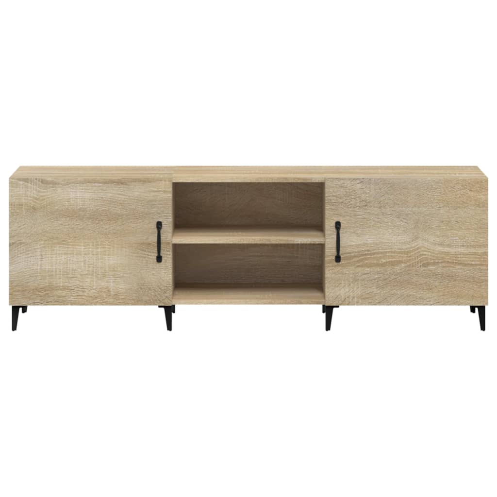 Mobile Porta TV Rovere Sonoma 150x30x50 cm Legno Multistrato - homemem39