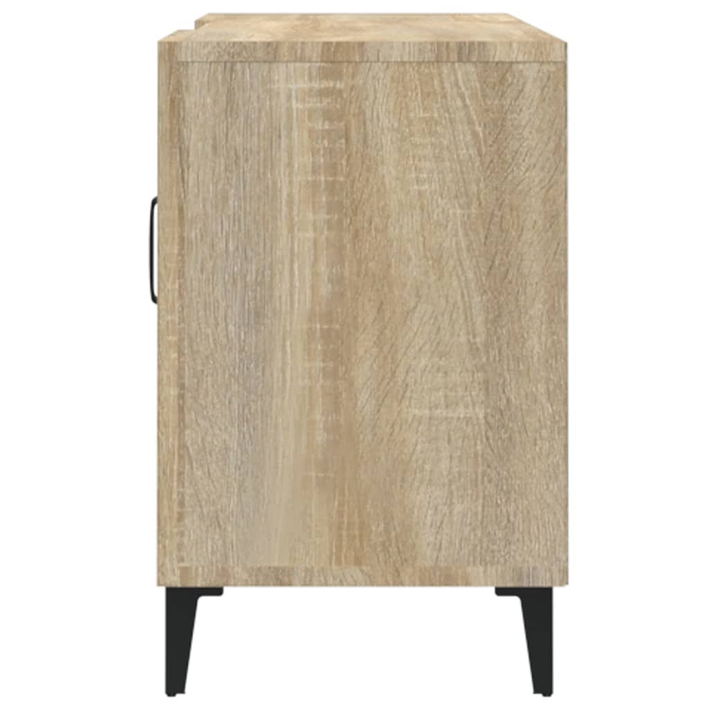 Mobile Porta TV Rovere Sonoma 150x30x50 cm Legno Multistrato - homemem39