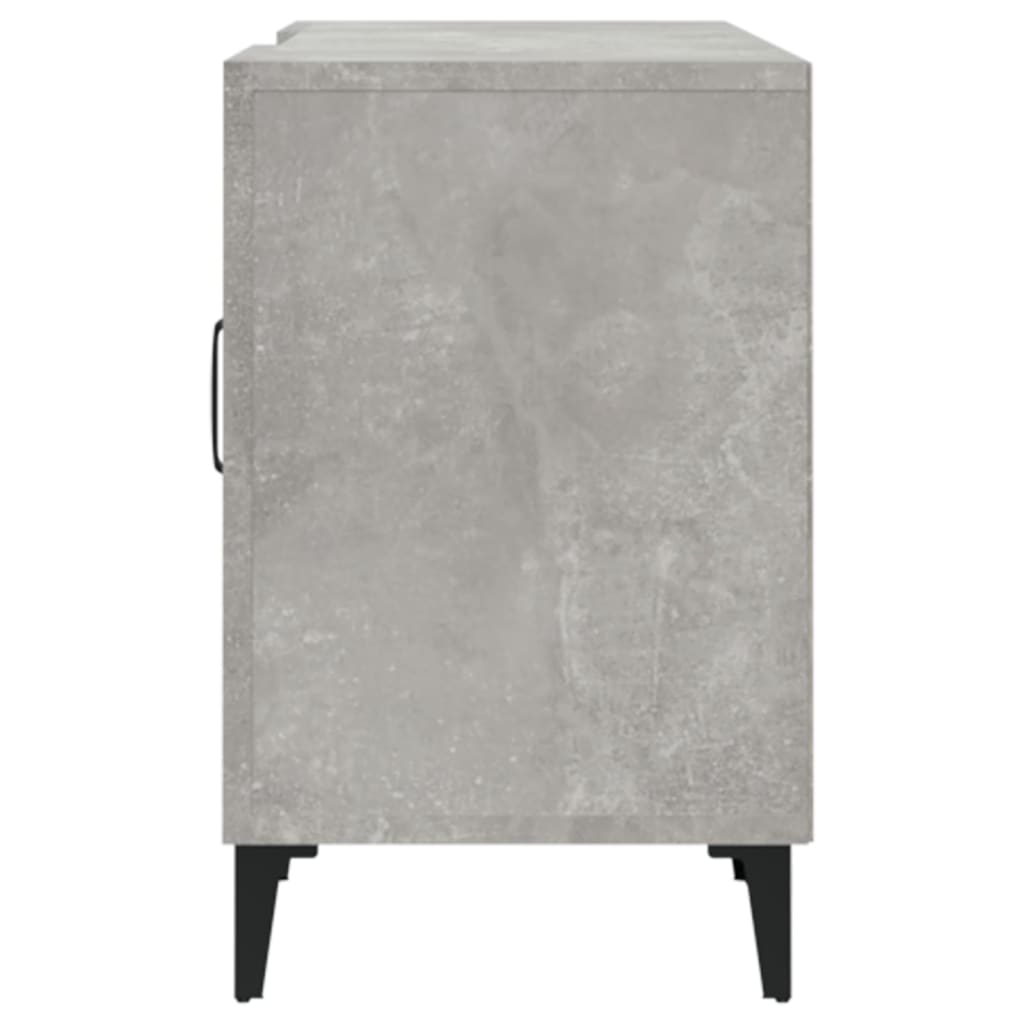 Mobile Porta TV Grigio Cemento 150x30x50cm in Legno Multistrato - homemem39