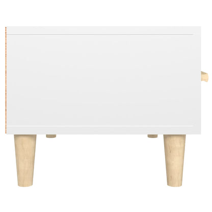 Mobile Porta TV Bianco Lucido 150x34,5x30 cm Legno Multistrato - homemem39