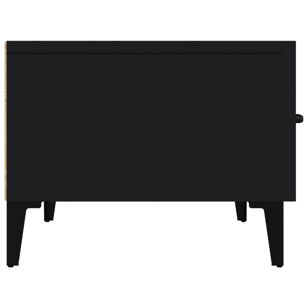 Mobile Porta TV Nero 150x34,5x30 cm in Legno Multistrato - homemem39