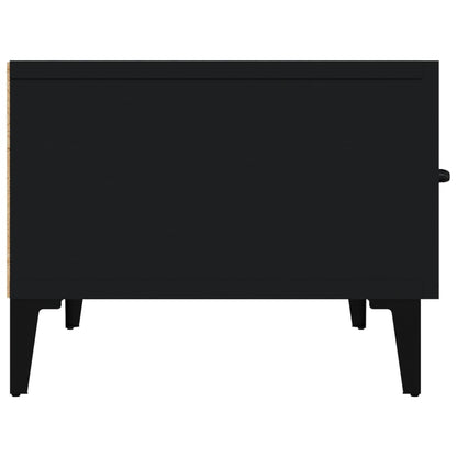 Mobile Porta TV Nero 150x34,5x30 cm in Legno Multistrato - homemem39