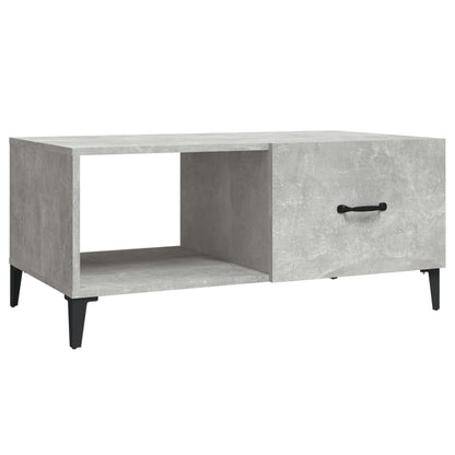 Tavolino da Salotto Grigio Cemento 90x50x40cm Legno Multistrato - homemem39