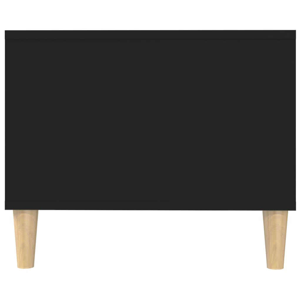 Tavolino da Salotto Nero 102x50x40 cm in Legno Multistrato - homemem39