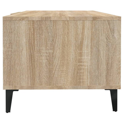 Tavolino da Salotto Rovere Sonoma 102x50x40cm Legno Multistrato - homemem39