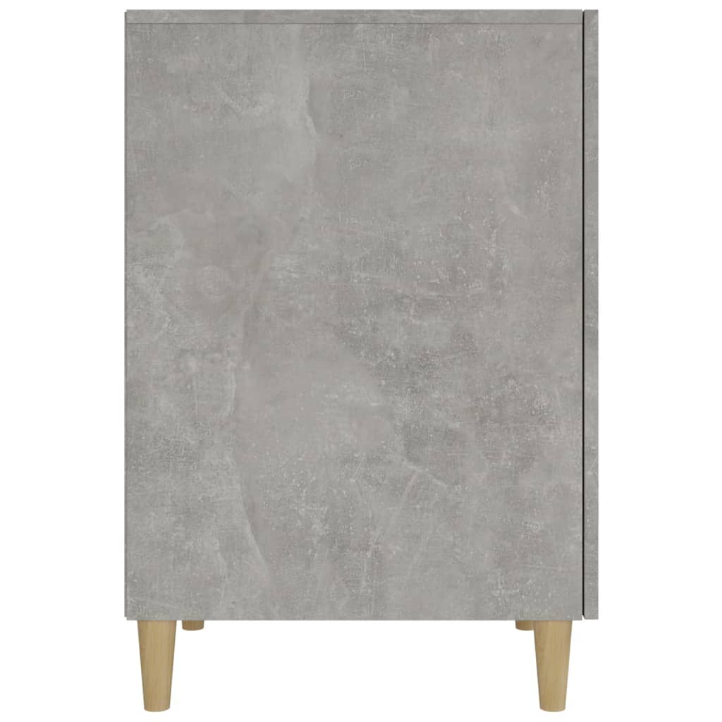 Scrivania Grigio Cemento 140x50x75 cm in Legno Multistrato - homemem39