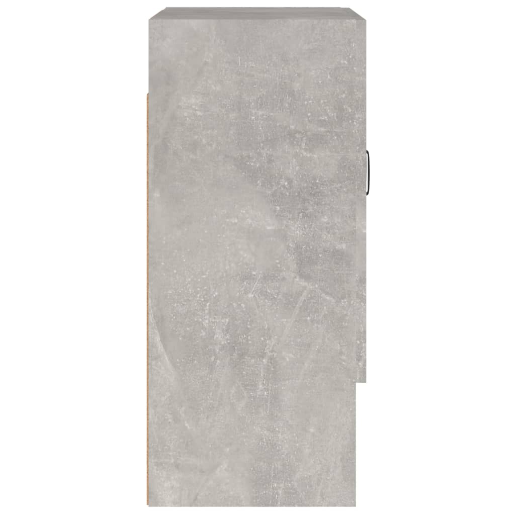 Armadietto a Muro Grigio Cemento 60x31x70 cm Legno Multistrato - homemem39