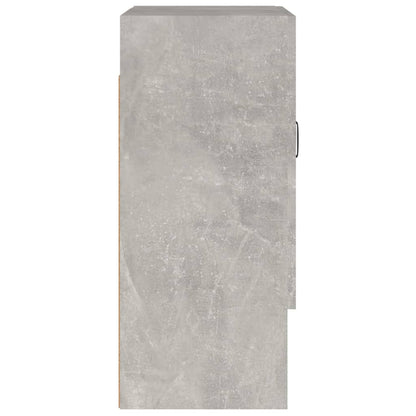 Armadietto a Muro Grigio Cemento 60x31x70 cm Legno Multistrato - homemem39