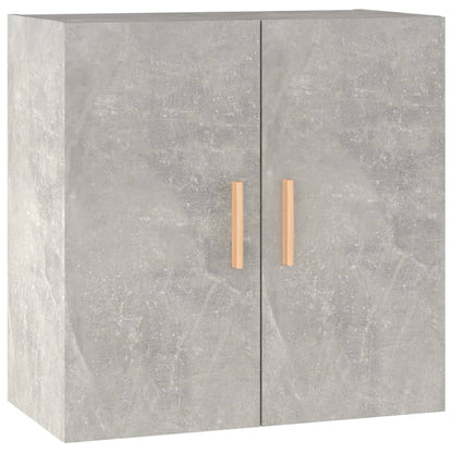 Armadietto a Muro Grigio Cemento 60x30x60 cm Legno Multistrato - homemem39