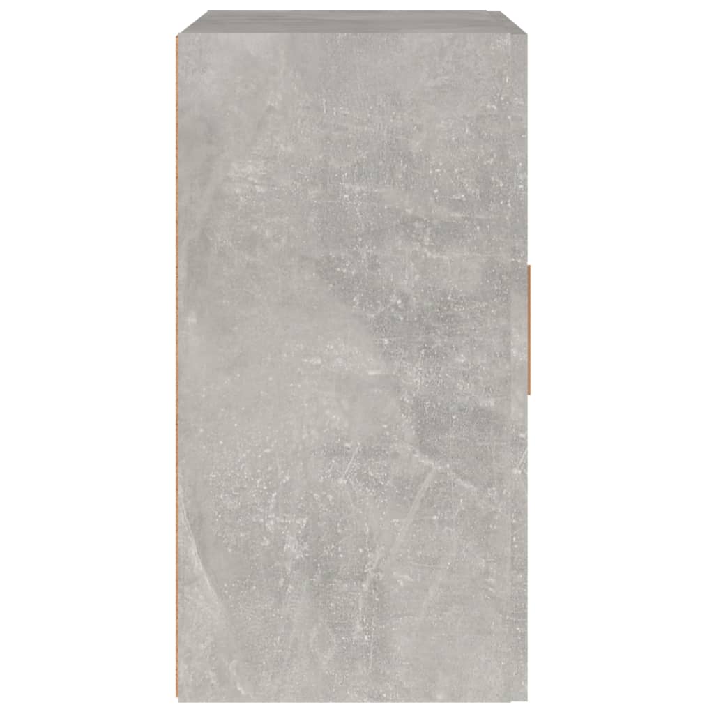 Armadietto a Muro Grigio Cemento 60x30x60 cm Legno Multistrato - homemem39