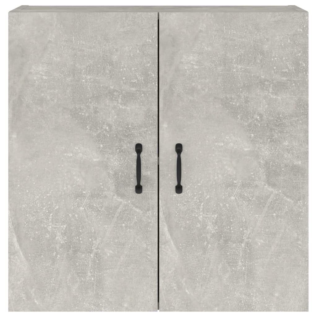 Armadietto a Muro Grigio Cemento 60x31x60 cm Legno Multistrato - homemem39